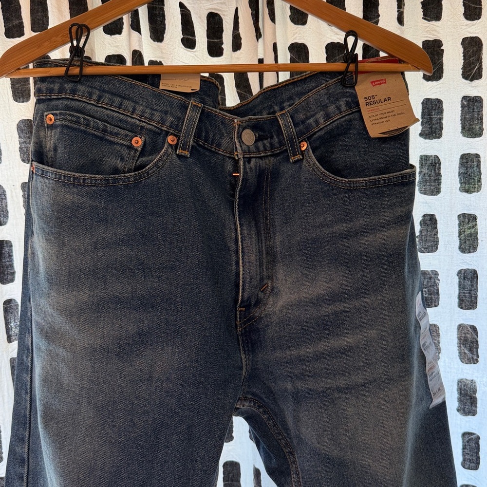 Levi's Men's 505 Denim Straight-Leg Jeans